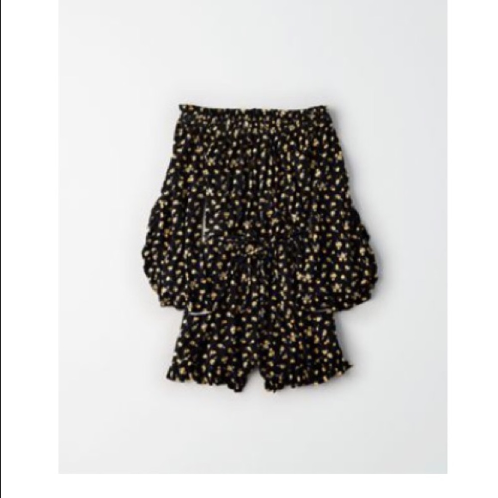 American Eagle Off the Shoulder Romper